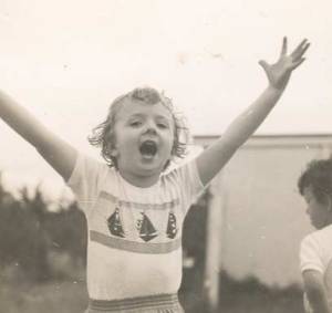 Me as a junior performer....