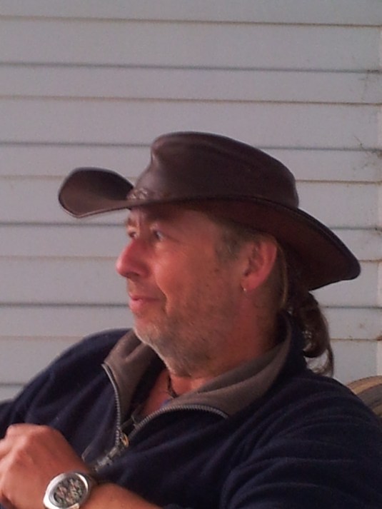 Finally back on the verandah