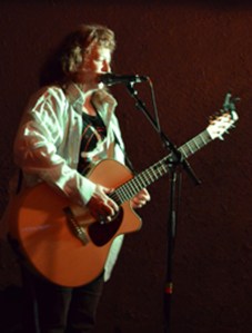 On Stage at Casbah Cafe