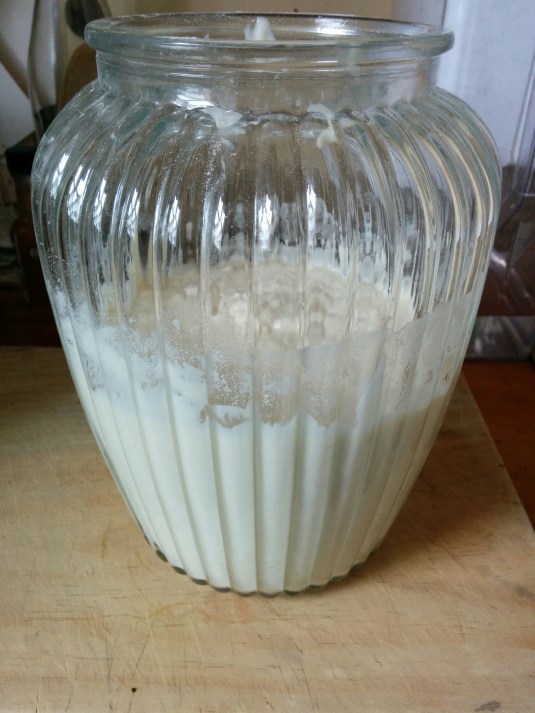 Wee Beastie in her fluted jar